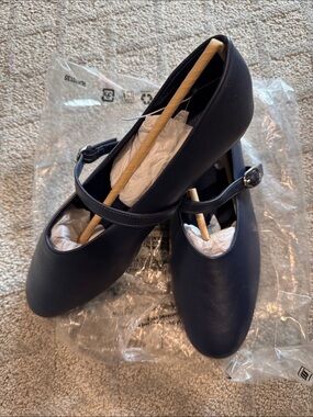 GAP Navy Mary Jane Flats with Adjustable Strap
